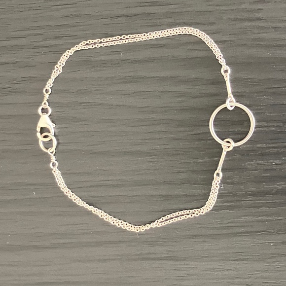 Sterling Silver Double Bracelet - Picture 1 of 3